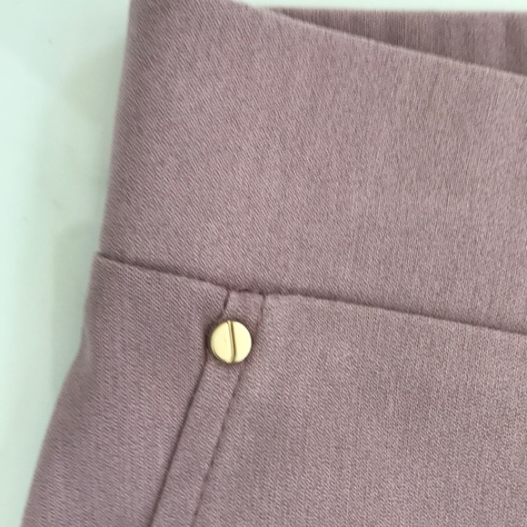 Jones New York mauve dress pants skinny M woman - Picture 3 of 6